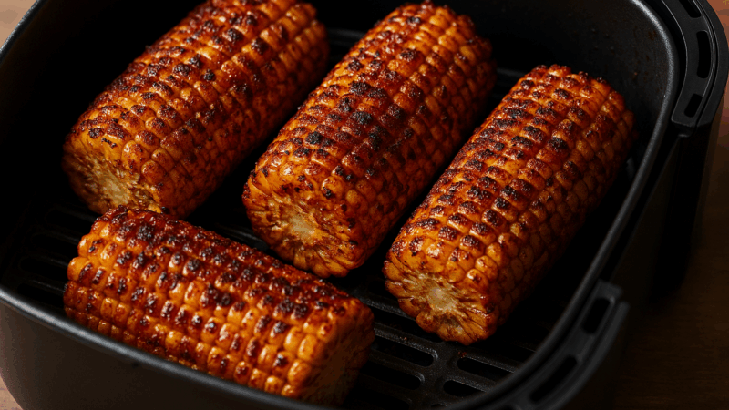 Corn Ribs: Maiskolben aus dem Airfryer